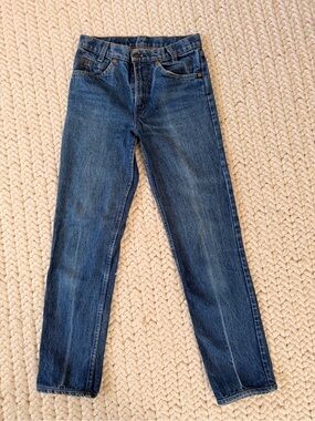 Vintage 1980s Levi’s Orange Tab Student Fit Jeans Made USA 29x28 Rare Broken-In
